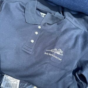 New Lands End Rocky Bayou Christian School Women uniform shirts size M